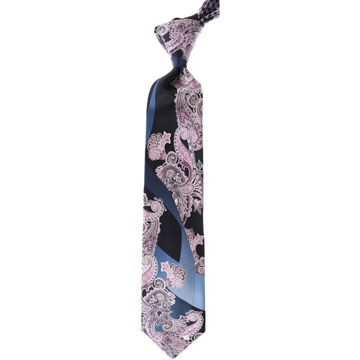 Krawat Pancaldi w kwiaty 