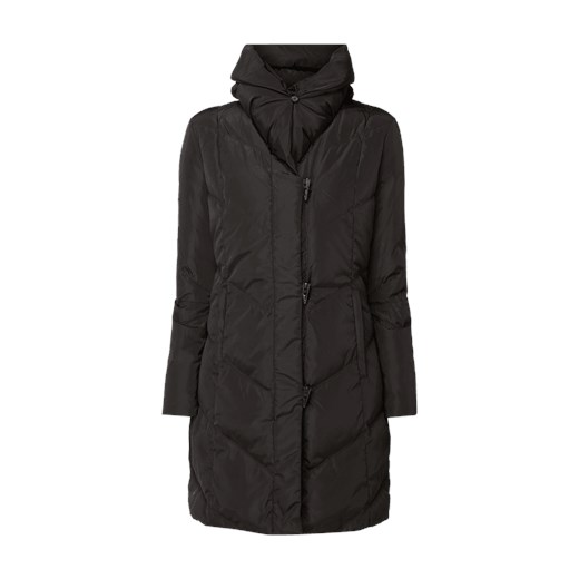 Płaszcz puchowy z kołnierzykiem typu oversized Lauren Ralph Lauren czarny XS Peek&Cloppenburg 