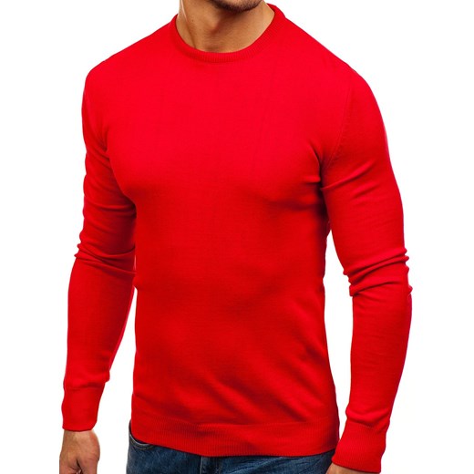 Denley sweter męski czerwony 