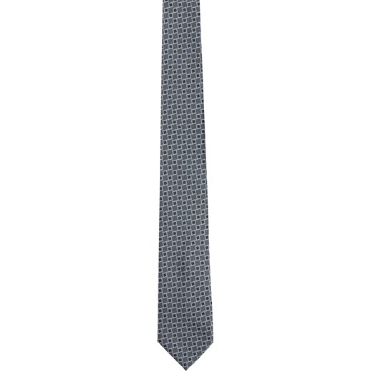 Krawat niebieski Recman w kratkę 