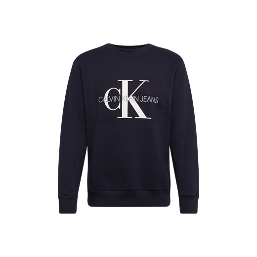 Calvin Klein bluza męska na zimę z napisami w sportowym stylu 