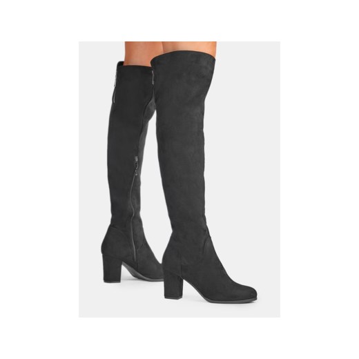 Kozaki damskie DeeZee.pl bez wzorów eleganckie 