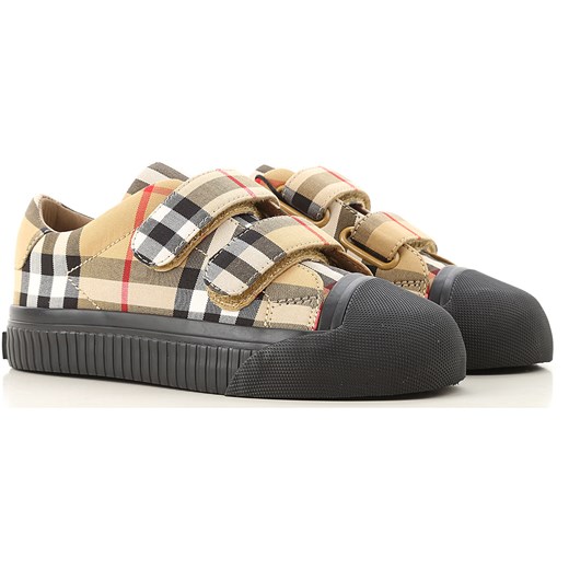 Trampki dziecięce Burberry skórzane 