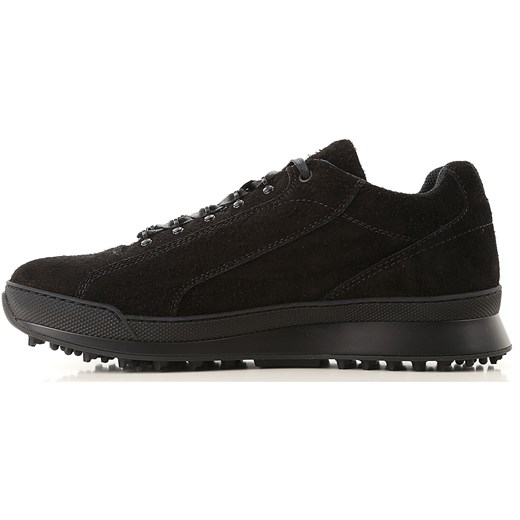 Buty sportowe męskie Yves Saint Laurent czarne sznurowane z gumy