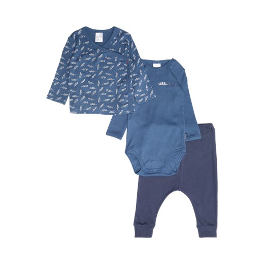 Niebieska odzież dla niemowląt Schiesser bawełniana dla chłopca 