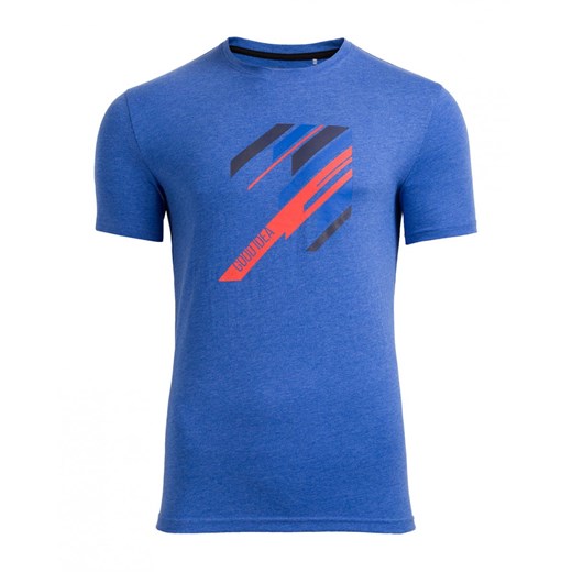 Koszulka sportowa Outhorn niebieska z bawełny 