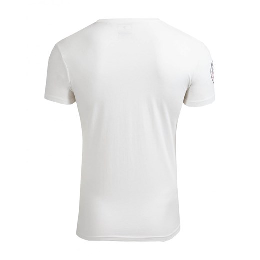 Outhorn koszulka sportowa biała gładka bawełniana 