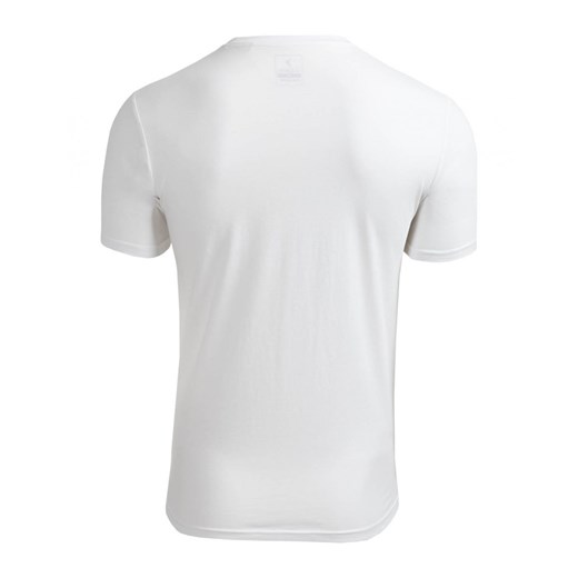 Koszulka sportowa Outhorn biała w nadruki 