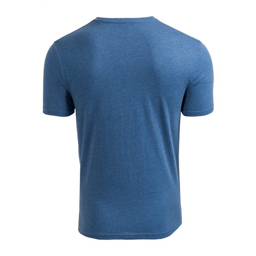 T-shirt męski niebieski Outhorn z krótkimi rękawami 