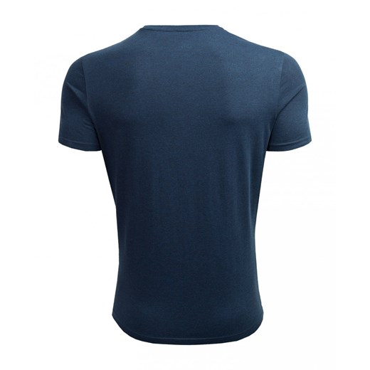 Outhorn koszulka sportowa bawełniana niebieska z napisami 