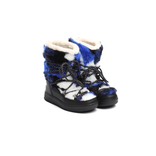 Buty zimowe dziecięce Born2be sznurowane śniegowce 