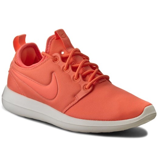 Buty sportowe damskie Nike roshe sznurowane z tworzywa sztucznego płaskie bez wzorów