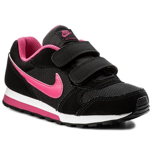 Buty sportowe dziecięce Nike na rzepy z tworzywa sztucznego 