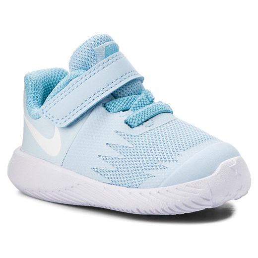 Nike buty sportowe dziecięce ze skóry niebieskie 