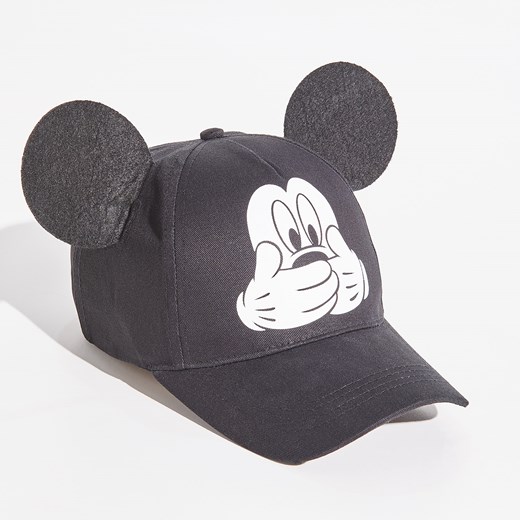Sinsay - Czapka z uszami Mickey Mouse - Czarny