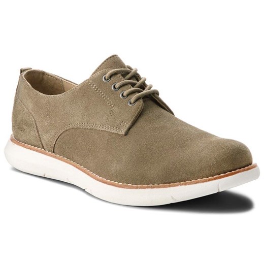 Półbuty CALVIN KLEIN JEANS - Tab Suede S1608 Taupe