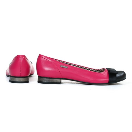balerinki - skóra naturalna - model 007 - kolor fuksja Zapato  36 zapato.com.pl