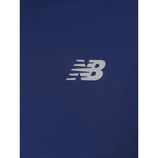 Koszulka sportowa New Balance niebieska jesienna 