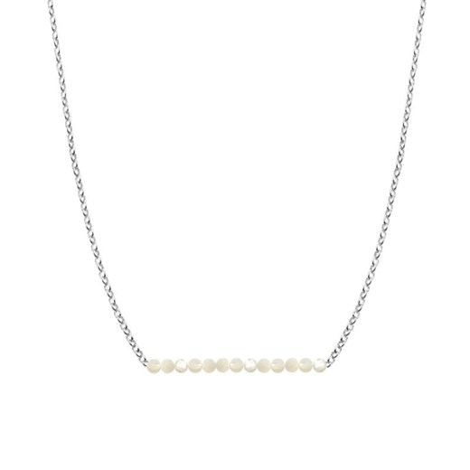 CZERWIEC - naszyjnik srebrny z perłą
