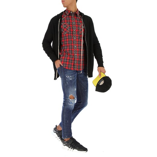Koszula męska Dolce & Gabbana z długimi rękawami casual w Domodi Koszula męska Dolce & Gabbana z długimi rękawami casual w Domodi