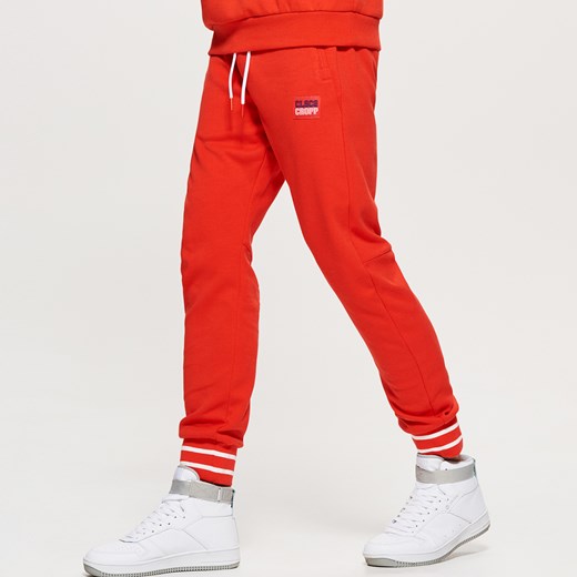 Spodnie męskie Cropp czerwone 