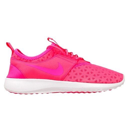 Buty sportowe damskie Nike płaskie różowe sznurowane 