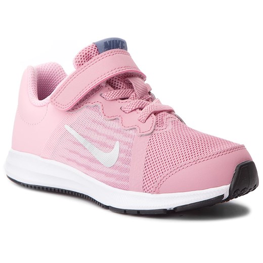 Buty sportowe dziecięce różowe Nike na rzepy 