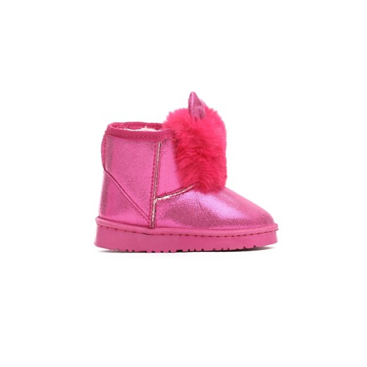 Buty zimowe dziecięce Multu ze skóry ekologicznej śniegowce 