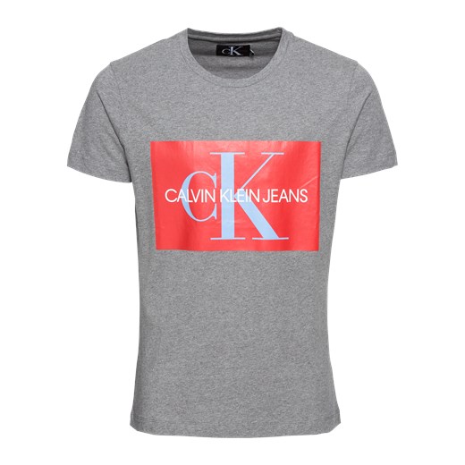 T-shirt męski Calvin Klein na lato w stylu młodzieżowym 