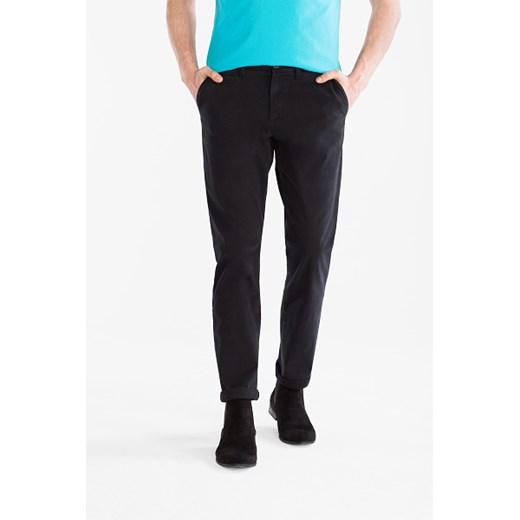 C&A Spodnie chino-Straight Fit, Niebieski, Rozmiar: W38 L30