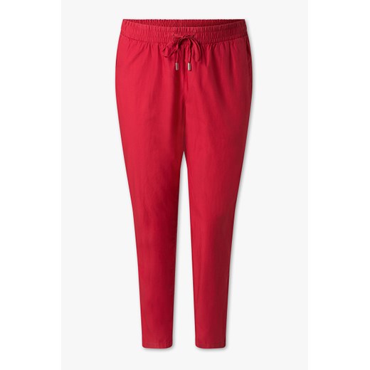 C&A Spodnie – bawełna ekologiczna, Czerwony, Rozmiar: 52