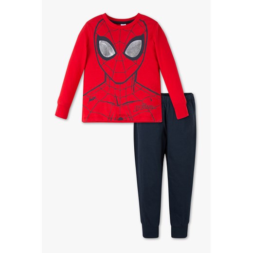 C&A Spider-Man – piżama – bawełna bio – 2 części, Czerwony, Rozmiar: 92