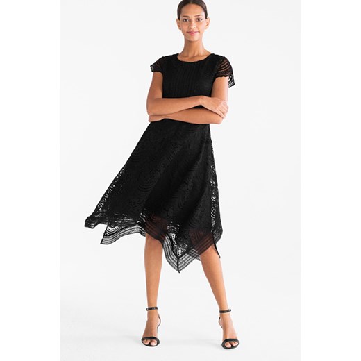 C&A Sukienka Fit & Flare-uroczysty styl, Czarny, Rozmiar: 34