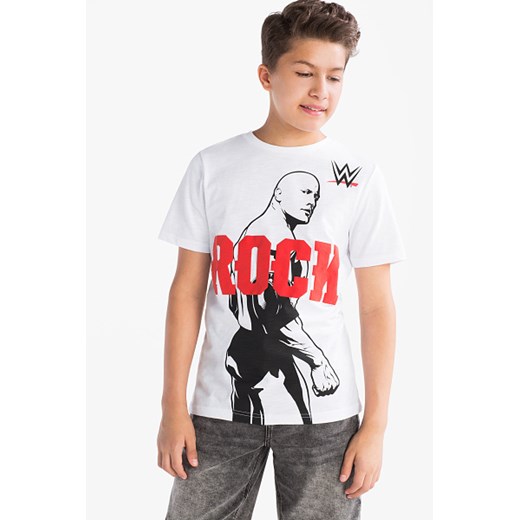 C&A WWE-koszulka z krótkim rękawem, Biały, Rozmiar: 134/140
