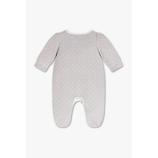 C&A Piżama niemowlęca – bawełna bio – w kropki, Biały, Rozmiar: 50