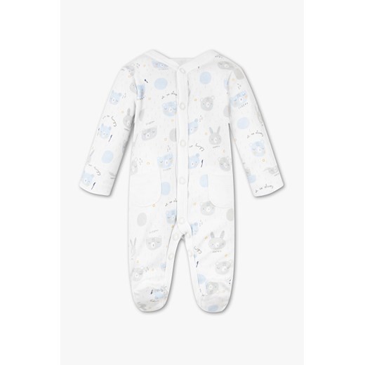 C&A Piżama niemowlęca – bawełna bio, Biały, Rozmiar: 50