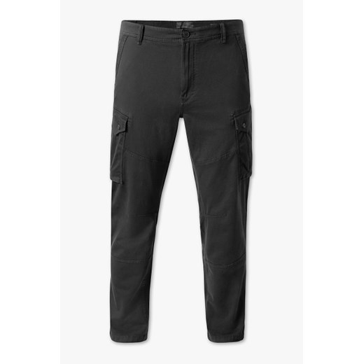 C&A Spodnie bojówki-Regular Fit, Czarny, Rozmiar: 60