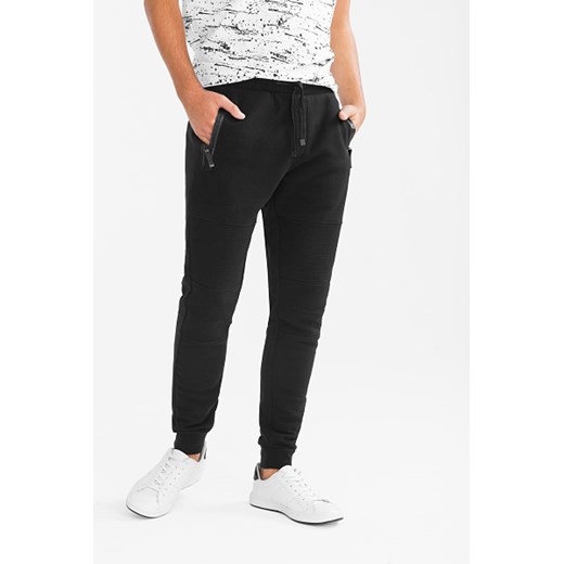 C&A Spodnie dresowe – Slim Fit, Czarny, Rozmiar: XS
