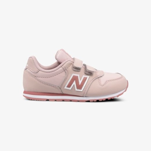 Buty sportowe dziecięce New Balance różowe bez wzorów wiosenne 