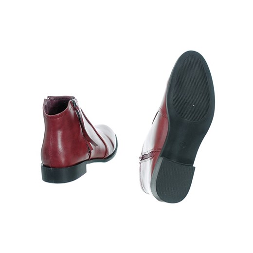 BOTKI DAMSKIE BORDO Family Shoes  36 