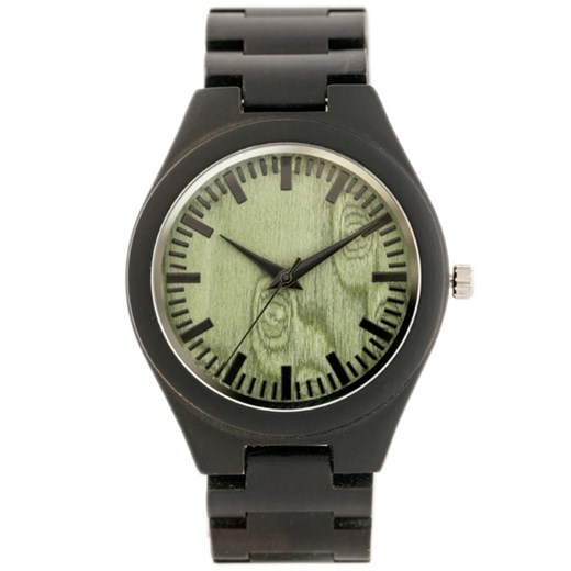 Drewniany zegarek BOBOBIRD (zx056c) - Czarny || Brązowy