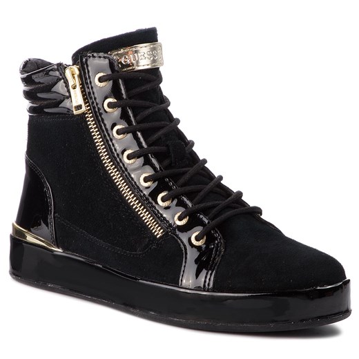 Sneakersy GUESS - FLVND3 SUE12  BLACK  Guess 35 eobuwie.pl