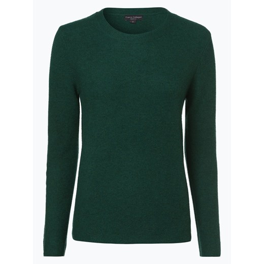 Sweter damski Franco Callegari zielony bez wzorów 