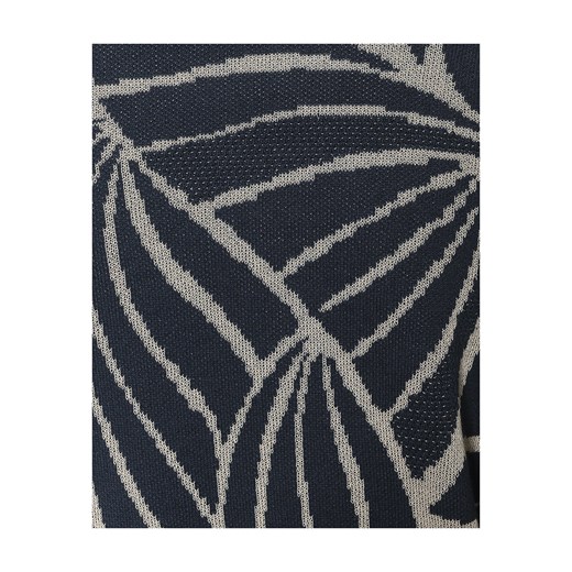Sweter damski Vila szary w abstrakcyjnym wzorze 