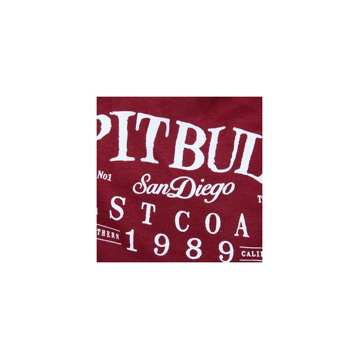 Czapka Pit Bull Oldschool - Bordowa (448008.4600)  Pit Bull West Coast uniwersalny ZBROJOWNIA