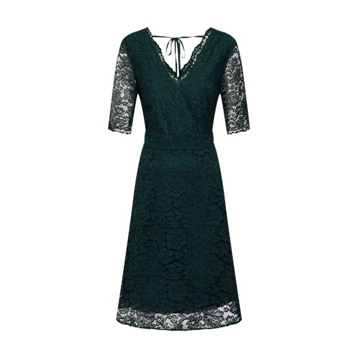Sukienka Esprit z dekoltem w literę v z krótkim rękawem 