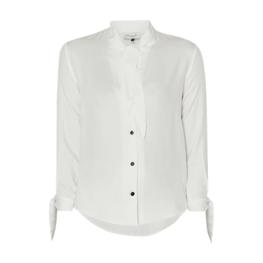 Koszula damska biała Closet London z długim rękawem na jesień 
