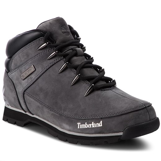 Buty zimowe męskie Timberland sznurowane ze skóry casual 