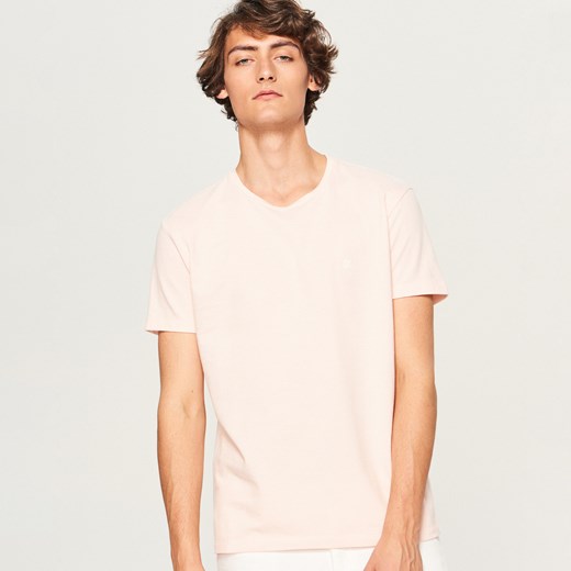 Reserved - T-shirt - Różowy