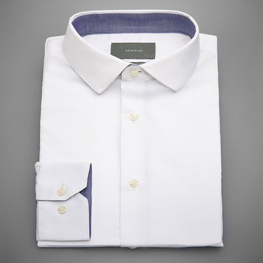 Reserved - Koszula regular fit - Biały